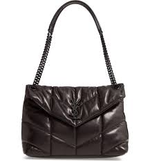 The saint laurent loulou is a modern take on brand's iconic style. Medium Loulou Quilted Puffer Leather Shoulder Bag Nordstrom