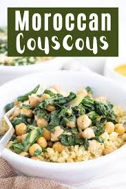 This salad is naturally vegan! Moroccan Couscous Plant Well