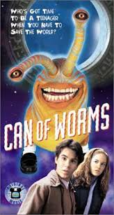It's bad enough that he's in college before he's 14, and he's helping a scientist who's in the midst of trying to defy gravity. Can Of Worms Film Wikipedia