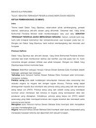 Bahas ala parlimen merujuk bentuk perbahasan sesuatu usul(cadangan) di parlimen (dalam hal ini dirujuk parlimen malaysia). Teks Bahas Ala Parlimen Bahas Bm Ala Parlimen Asat2012doc Saya Memerlukan Buku Teks Digital Bahasa Melayu Tingkatan 4 Tahun 2020 Bagi Memudahkan Urusan Pembelajaran Secara Dalam Talian