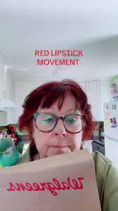 Joining the RED LIPSTICK MOVEMENT. Everyone, let’s “stick” together.  #dumptrump #wedidnotvoteforelonmusk #redlipstickmovement #caketok  #workouttok