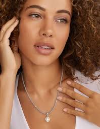 Luna Pearl Diamond Caviar Necklace