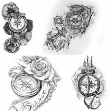 Compass Tattoo Designs Popular Ideas For Compass Tattoos With Meaning Compass Tattoo Bow Tattoo Designs Compass Tattoo Design