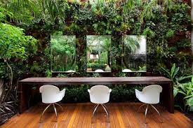 Together one step at a time we can make a difference. The First Eco Friendly Hair Salon In Brazil Hair Salon Design Hair Salon Decor Hair Salon Interior