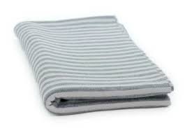 Copertina Per Lettino In Cashmere E Seta Grigio Chiaro Bianco Cashmere Copertina Grigio