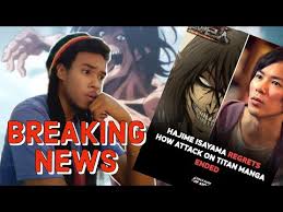 Attack on titan 1by hajime isayama. Hajime Isayama Regrets Attack On Titan Ending Youtube