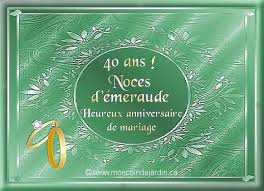 Noce De 40 Ans Best Of 40 Ans De Mariage Noce De Quoi America S Best Lifechangers Noce D Emeraude Anniversaire De Mariage 40 Anniversaire De Mariage 40 Ans
