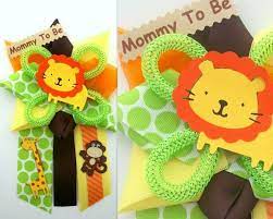 Safari Baby Shower Corsage Jungle Animals Baby Shower Baby Boy Shower Baby Shower Themes