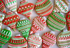 Oh Sugar Events Christmas Cookies Decorated Ornament Cookies Christmas Sugar Cookies