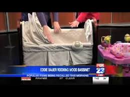 Shop wayfair for the best replacement bassinet skirt. Evenflo Exersaucer And Eddie Bauer Rocking Wood Bassinet Recalls Youtube