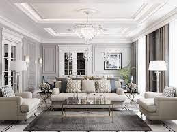 Check Out This Behance Project The Apartment In Vladimir Livingroom New Classic Style Htt Modern Classic Living Room Classic Living Room Luxury Living Room