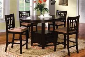 60 Metropolis Espresso Counter Height Table Set Counter Height Table Sets Counter Height Dining Table Set Counter Height Dining Table