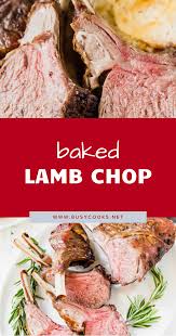 Lamb Chops Baked In 2020 Lamb Chop Recipes Baked Lamb Chops Baked Lamb Chops Recipe