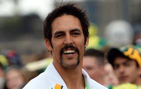 Mitchell Johnson is 'clean' again as wife wields the razor