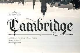 Cambridge Bold Decorative Gothic Font By Naulicrea On Envato Elements In 2020 Gothic Fonts Decorative Font Photoshop Icons