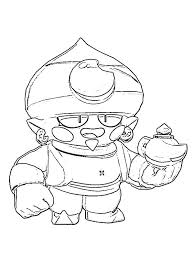 100% working on 1,392,241 devices, voted by 47, developed by supercell. Colouring Page Brawl Stars Gene Coloringpage Ca