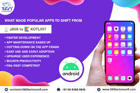 Why Popular Apps Shift From Java To Kotlin Android App Development Popular Apps App