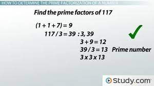 How To Find The Prime Factorization Of A Number - Video & Lesson Transcript  | Study.com