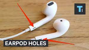 Why Apple S Headphones Have Extra Holes In Them Youtube