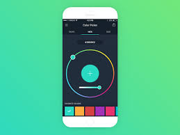 Its a new augmented reality app for discovering the names of the colors around you! Color Picker App Uplabs