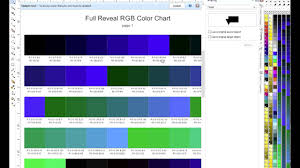 Sublimation To Cotton Using The Reveal S Color Charts In Coreldraw