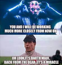 Yeah I Was Wondering About That One Too Chronologically Speaking Star Wars Memes Star Wars Humor Star Wars Jokes