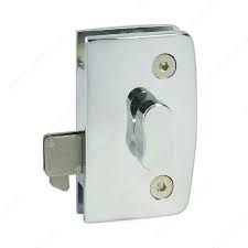 Richelieu Keyed Sliding Glass Door Lock