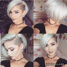 Gefallt 1 125 Mal 17 Kommentare Boblovers Auf Instagram Syria Esposito Bobhaircut Undercut Carre Hair Styles Short Hair Styles Shaved Side Hairstyles