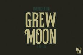 How dare you font is a retro vintage typeface, perfectly suitable for creating quotes, fashion, lifestyle design such as logos, title, and magazine and more. Grewmoon Font By Daldsgh Creative Fabrica In 2020 Vintage Fonts Website Header New Fonts
