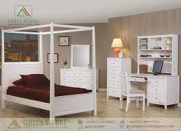 Set Kamar Tidur Anak Minimalis Putih Wood Bedroom Furniture Sets Bedroom Furniture Sets Twin Bedroom Sets