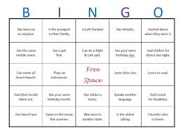 Ice Breaker Bingo Template Elementary Google Search Icebreaker Activities Bingo Template Ice Breakers