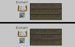 This translator translates the minecraft enchantment table language (a highly unknown language) to a much more readable english language. English Enchanting Minecraft Mod