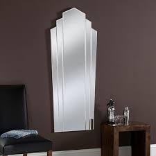 The most common full length wall mirror material is paper. Fan Style Long Frameless Art Deco Bevelled Wall Mirror Full Length Mirror 325 00 Mirror Shop Uk