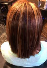 Speaking of the latter, instead of lightening your strands into a. Dark Brown Hair With Copper Blonde Highlights Novocom Top