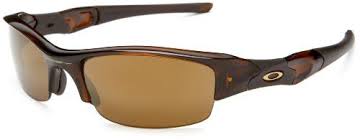 Oakley Mens Flak Jacket Iridium Sunglasses Polished
