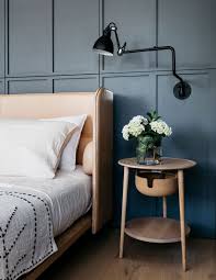 Adam Goodrum Designed Aran Bed Ilse Crawford Side Table And Gras Wall Light At Darlinghurst Reside Home Decor Bedroom Bedroom Interior Interior Design Bedroom