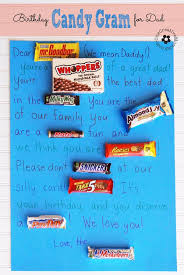 Foil wrapper 6 x 7.5 for hershey bar over wrap 100 pack … free shipping on orders over $25 shipped by amazon. Birthday Candy Gram For Dad Onecreativemommy Com