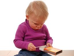 Of course the easier answer to lighting a match without striking it, though, is to use a lit match. My Child Ate A Match