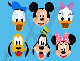 Mickey Mouse Clubhouse Vector Clipart Instant Download Svg Png Eps Dxf Ai Jpg Mickey Mouse Mickey And Friends Mickey Mouse Clubhouse