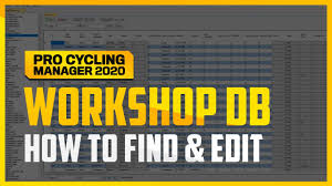 You will need to manage finances and recruitment, plan your training, implement your strategy and, new for this edition, look after your cyclists and their morale. How To Find Edit A Workshop Database Pro Cycling Manager 2016 2017 2018 2019 2020 Youtube
