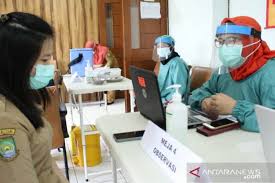 Dinkes Tangerang Gelar Simulasi Jelang Pelaksanaan Vaksin Covid 19 Antara News