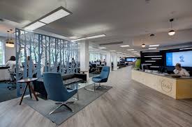 A 360 Degree View Of 360i S New Office Space Buzzispace Interior Design Degree Masonite Interior Doors Boutique Interior Design