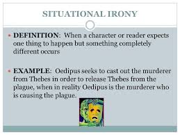Three Types Of Irony Literary Devices Ppt Video Online Download