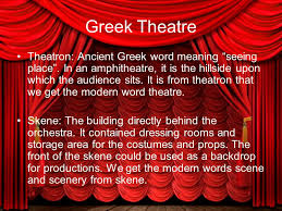 Theater Chapter 5 The Dawn Of Western Theatre Ppt Video Online Download Transferred sense of plays, writing, production, the stage is from 1660s.