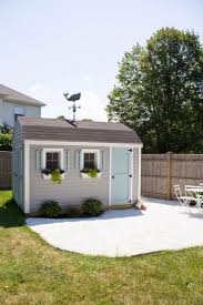 Storage sheds are often too small. Wish Your Home Had The Square Footage For An Office A Craft Space Or A Gym With A Little Creativity You Shed Makeover Backyard Sheds Backyard Storage Sheds