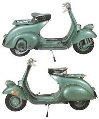 Modelos Vespa 1951 Model 125 Vespa Motorsiklet