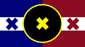 Flag Of L Manburg Fictional Country Made By Wilbur Soot With Some Variants Made By Me Vexillology Salute for l'manburg o7 o7 o7 o7 o7 o7. flag of l manburg fictional country