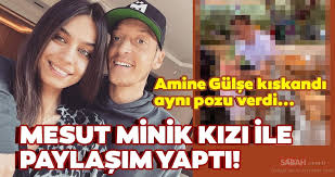 Mesut Ozil Kucuk Prensesim Dedigi Kizi Ile Tatil Pozu Paylasti Mesut Ozil I Kiskanan Amine Gulse De Kizi Eda Ile Ayni Pozu Verdi Magazin Haberleri
