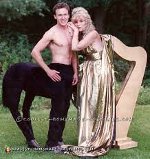 Mythological Centaur and Singing Harp Costumes