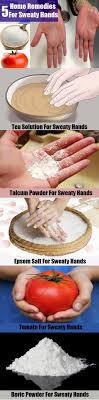 5 Best Home Remedies For Sweaty Hands Sweaty Hands Sweaty Hands Remedy Home Remedies
